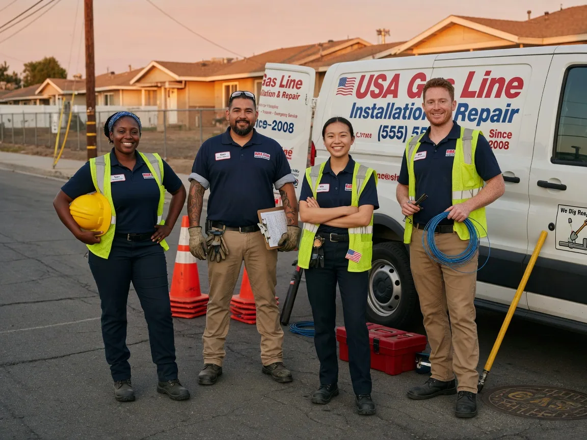 Gas Line Installation company in Hughesville, PA